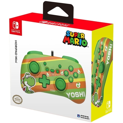 Геймпад Super Mario Series Yoshi Wireless Horipad Mini для Nintendo Switch (HORI)
