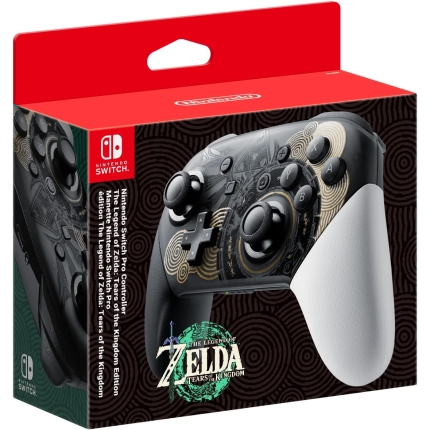 Джойстик для Nintendo Switch Pro Controller Legend of Zelda Tears of the Kingdom Edition (оригинал)