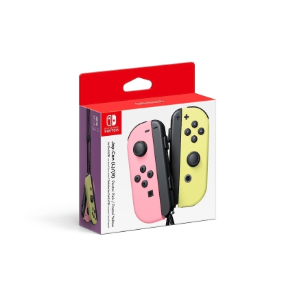 Комплект джойконів для Nintendo Switch (оригінал, Pastel Pink, Pastel Yellow)