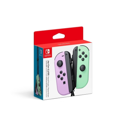 Комплект джойконов для Nintendo Switch (оригинал, Pastel Purple, Pastel Green)