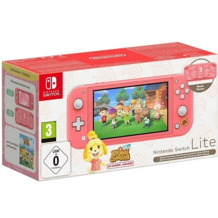 Konsola Nintendo Switch Lite Animal Crossing Isabelle Aloha Edition