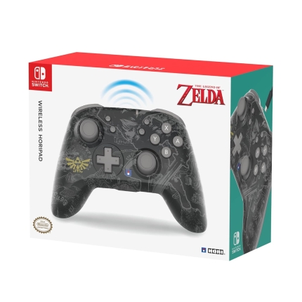Геймпад Zelda Black and Grey Wireless Horipad для Nintendo Switch (HORI)