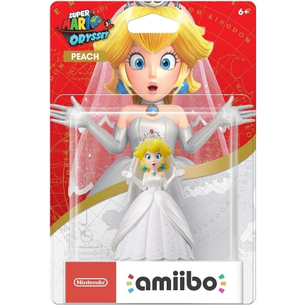 Nintendo Amiibo Peach in wedding outfit Super Mario Collection (Switch)