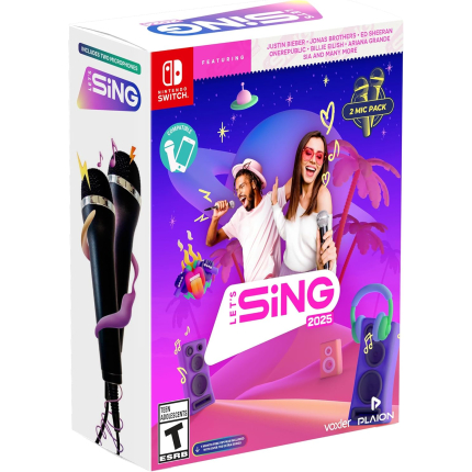 Lets Sing 2025 Double Mic Bundle (Switch)