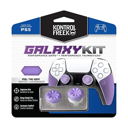 Насадки на стіки та ручки керування Performance Kit Galaxy для Dualshock 4/DualSense 5 (KontrolFreek)