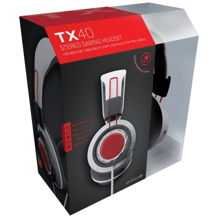 Навушники Gioteck TX-40 Stereo Gaming and Go Headset (PS4, білий)