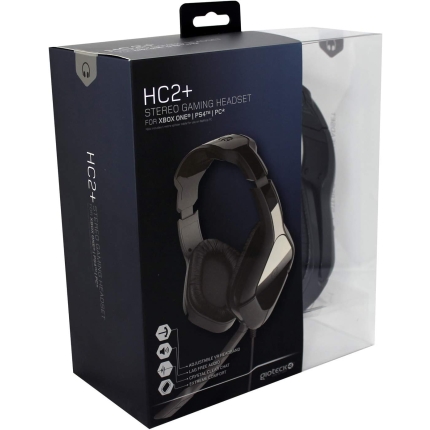 Навушники Gioteck HC-2 Plus Wired Stereo Headset (PS4, чорний)