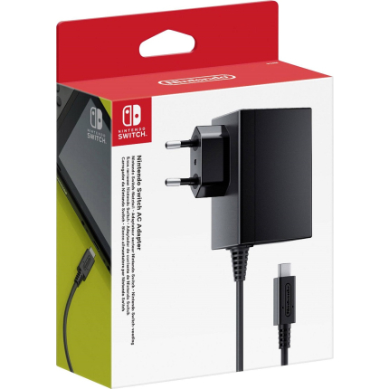 Зарядка/Блок питания для Nintendo Switch (оригинал)