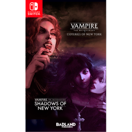 Vampire The Masquerade Cotenes of New York + Shadows of New York (Switch)