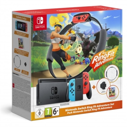 Konsola Nintendo Switch Ring Fit Adventure Bundle (gra Ring Fit)