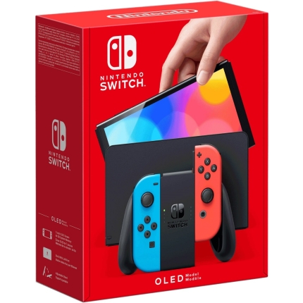 Konsola Nintendo Switch OLED Neon Red and Neon Blue (Switch)