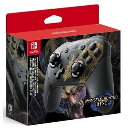 Nintendo Switch Pro Controller Monster Hunter Rise Limited Edition (Switch)