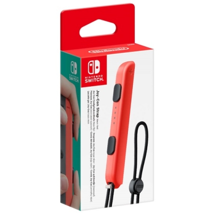 Ремень Nintendo Switch Joy-Con Controller Strap (Switch, Neon Red)