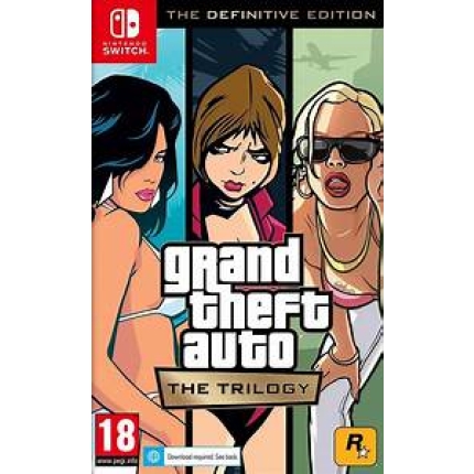 GTA Grand Theft Auto The Trilogy Definitive Edition (Switch)