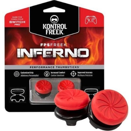 Насадки на стики Pro FPS Freek Inferno для Nintendo Switch (Kontrol Freek, 2шт)