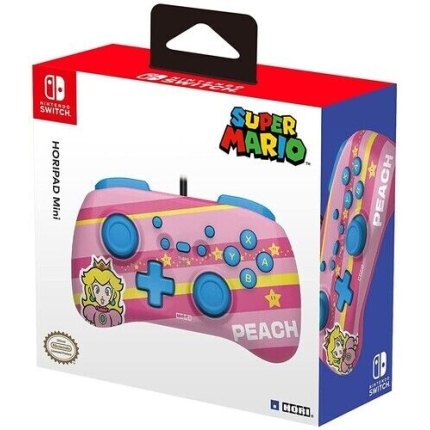 Kontroler Super Mario Series Peach Wireless Horipad Mini Nintendo Switch (HORI)