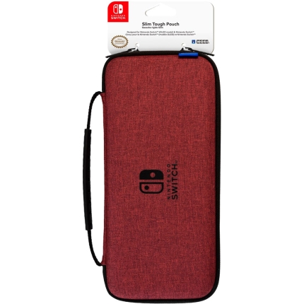 Чехол для Nintendo Switch OLED Slim Tough Pouch (HORI, красный)