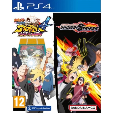 Naruto Shippuden Ultimate Ninja Storm 4 and Naruto To Boruto Shinobi Striker (PS4)