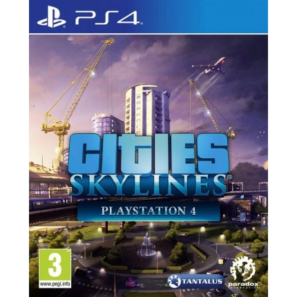 Cities Skylines (PS4, русские субтитры) Б/У