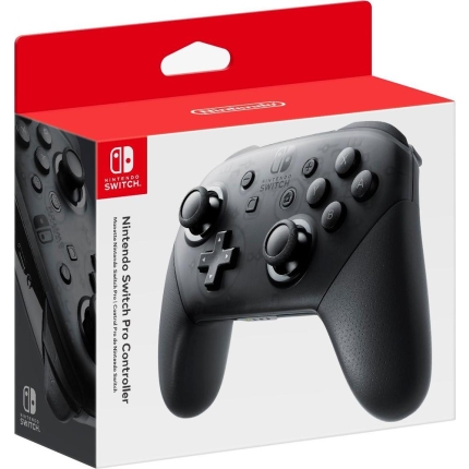 Джойстик для Nintendo Switch Pro Controller Black (Switch)