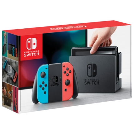 Игровая консоль Nintendo Switch with Neon Red & Blue Joy-Con (Switch)