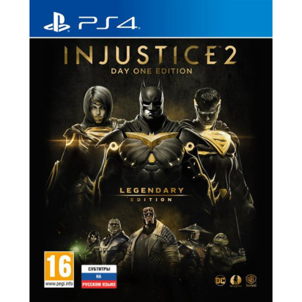 Injustice 2 Legendary Edition (PS4, російські субтитри)
