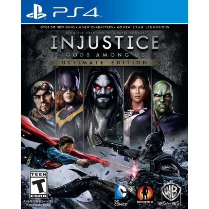 Injustice Gods Among Us Ultimate Edition (PS4, русские субтитры) Б/У