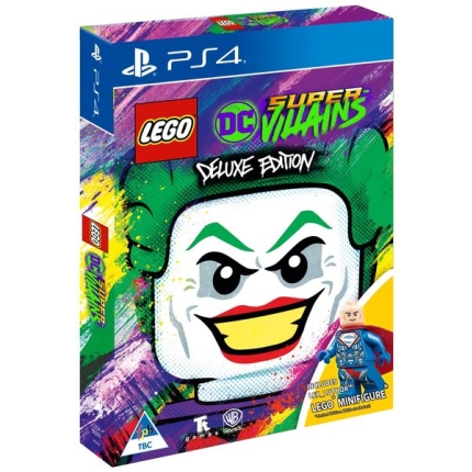 LEGO DC Super Villains Deluxe Minifigure Edition (PS4, русские субтитры)