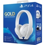 Наушники беспроводные для PS4 SONY Gold Wireless Stereo Headset 2.0 2018 (белый)