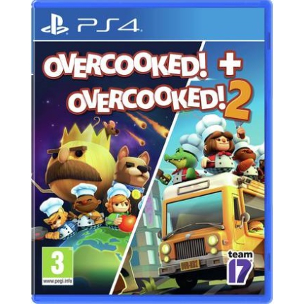 Overcooked + Overcooked 2 (PS4, русские субтитры)