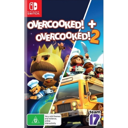 Overcooked + Overcooked 2 (Switch)