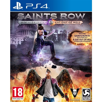Saints Row IV (4): Re-elected & Saints Row: Gat out of Hell (PS4, русские субтитры)