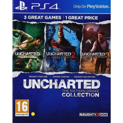 Uncharted The Nathan Drake Collection (PS4, русская версия)