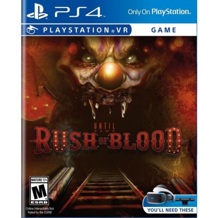 Until Dawn Rush of Blood (PS4, VR, русская версия)