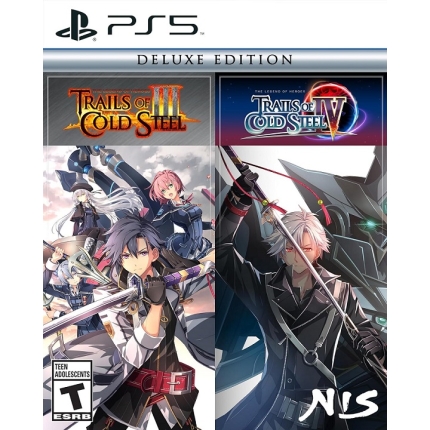The Legend of Heroes Trails of Cold Steel III and The Legend of Heroes Trails of Cold Steel IV Deluxe Edition (PS5)