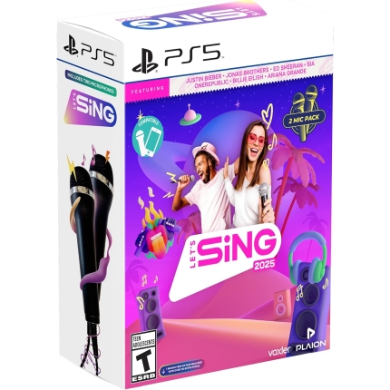 Lets Sing 2025 Double Mic Bundle (PS5)