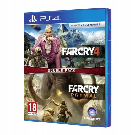 Far Cry 4 + Far Cry Primal (PS4, російська версія)