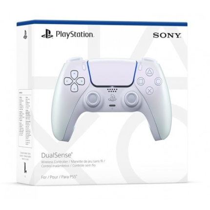 Джойстик DualSense PS5 Controller (PS5, Chrome Pearl)