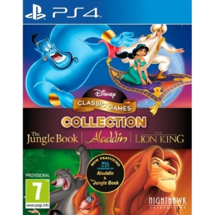 Disney Classic Games Collection The Jungle Book, Aladdin and The Lion King (PS4)
