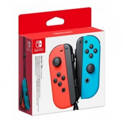 Комплект джойконов для Nintendo Switch (оригинал, красный и синий)