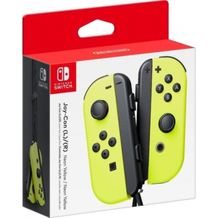 Комплект джойконов для Nintendo Switch (оригинал, желтый)