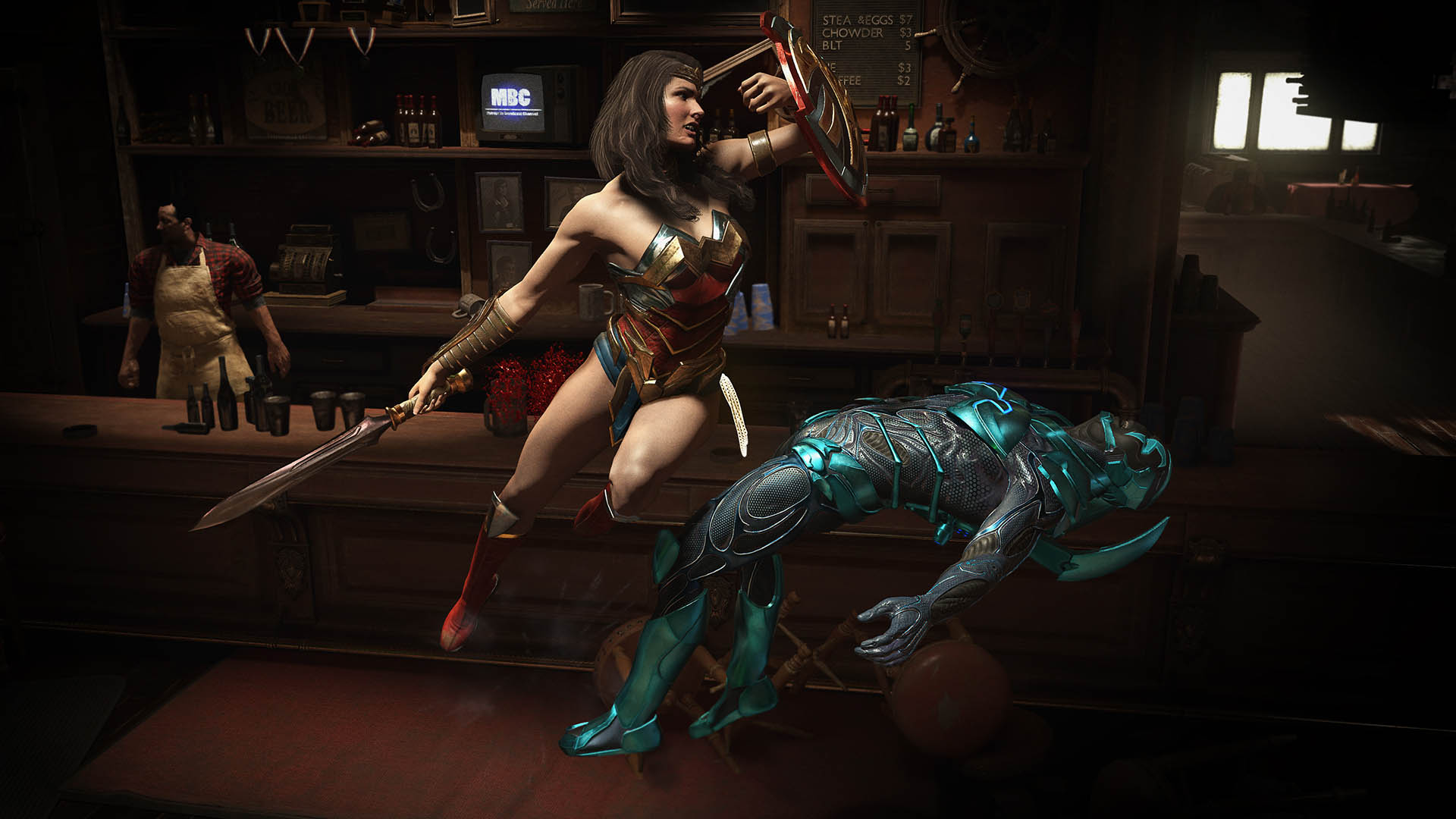 003 Injustice 2 (PS4, русские субтитры)