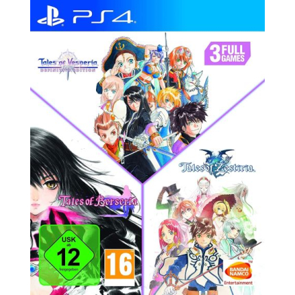 Tales of Vesperia + Tales of Berseria + Tales of Zestiria (PS4)