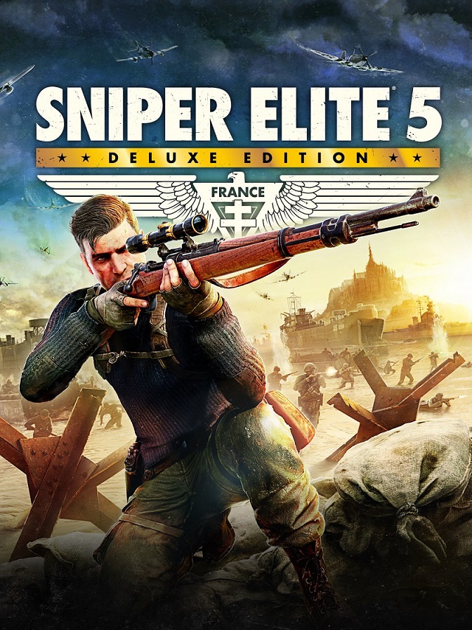 1 Sniper Elite 5 Deluxe Edition (PS4, русская версия)