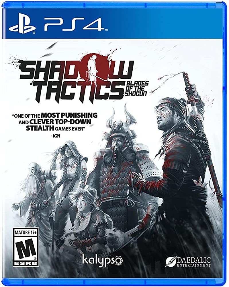 1 Shadow Tactics Blades of the Shogun (PS4, русские субтитры)