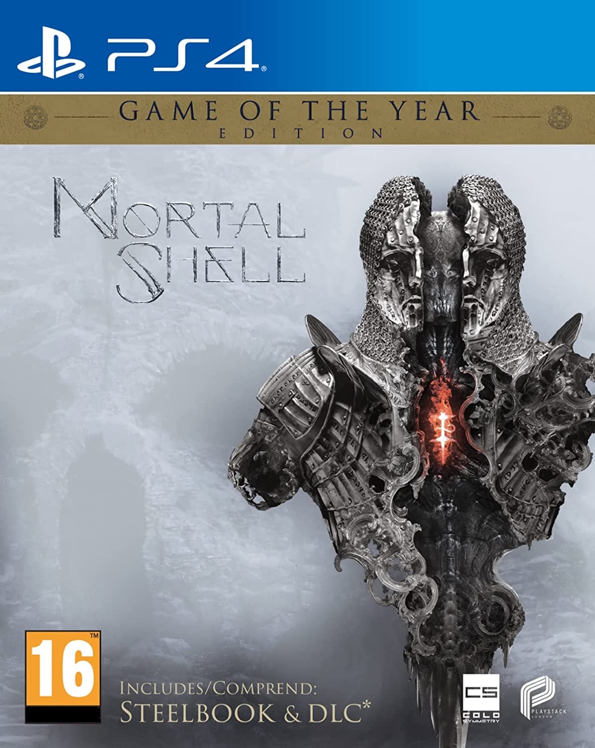 1 Mortal Shell Enhanced Edition Game of the Year Steelbook Limited Edition (PS4, русские субтитры)