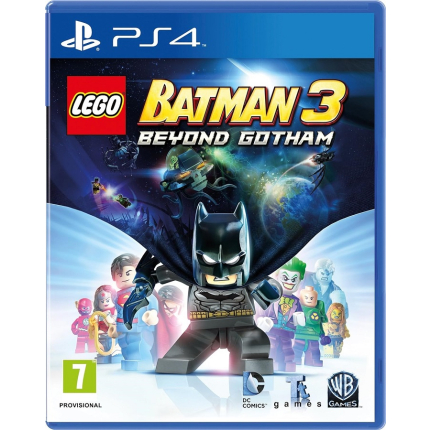 LEGO Batman 3 Beyond Gotham (PS4, русские субтитры) Б/У