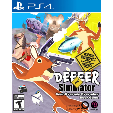 DEEEER Simulator Your Average Everyday Deer Game (PS4, русские субтитры)