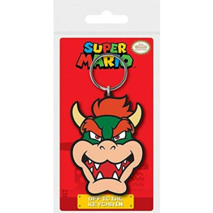 Брелок Super Mario Bowser Rubber Keychain