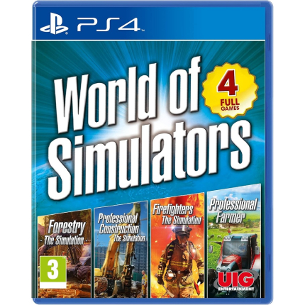 World of Simulators 4 Game Bundle (PS4)